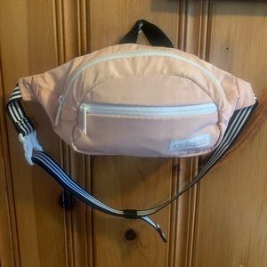 Adidas Coral Waist Bag with Black Accents